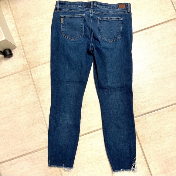 PAIGE Plus Verdugo Ultra Skinny Ankle Jeans Dark washed women’s size 32 - Picture 7 of 11